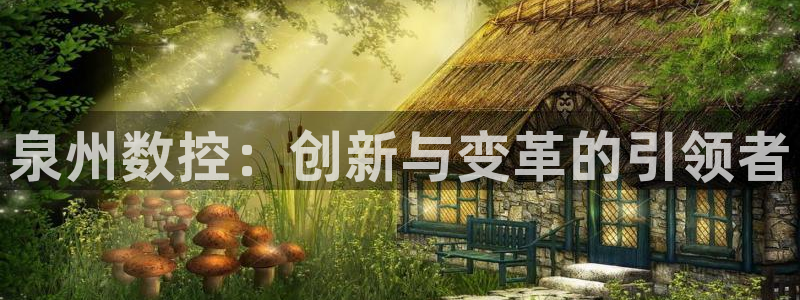 天辰娱乐官方网:泉州数控:创新与变革的引领者