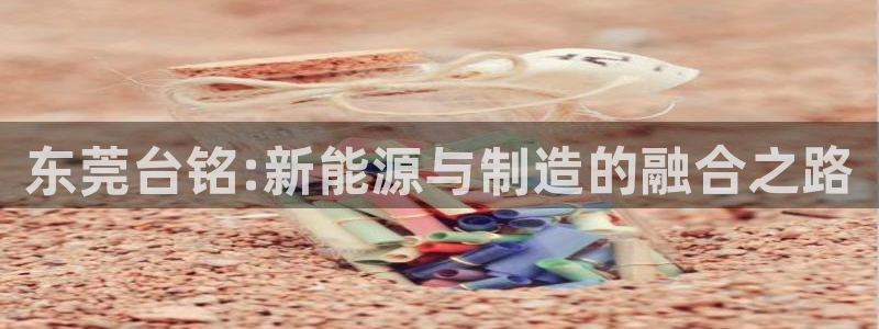 天辰线上娱乐:东莞台铭:新能源与制造的融合之路