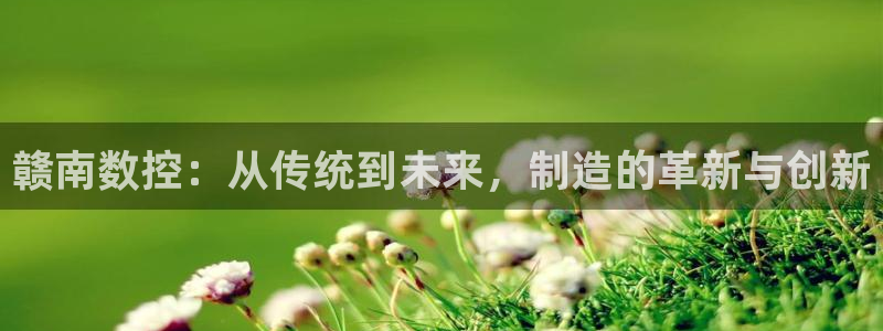 天辰娱乐官:赣南数控:从传统到未来,制造的革新与创新