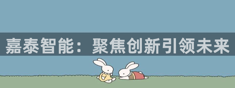 天辰娱乐 qq:嘉泰智能:聚焦创新引领未来