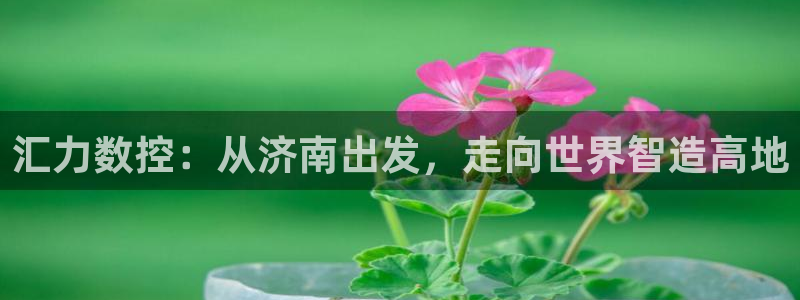 天辰娱乐平台地址:汇力数控:从济南出发,走向世界智造高地